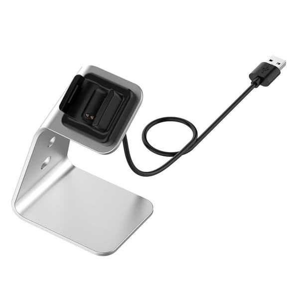 Fitbit Charge 4 -latauslaituri - Hopea Silver grey