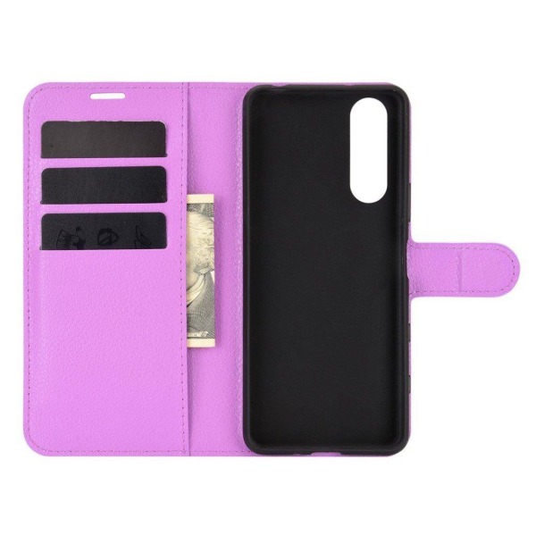 Classic Sony Xperia 5 Ii Flip Etui - Lilla Purple