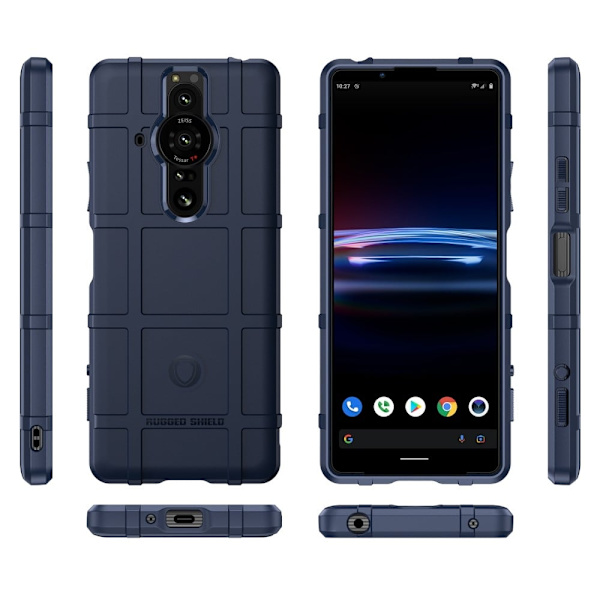 Rugged Shield Sony Xperia Pro-I skal - Blå Blå
