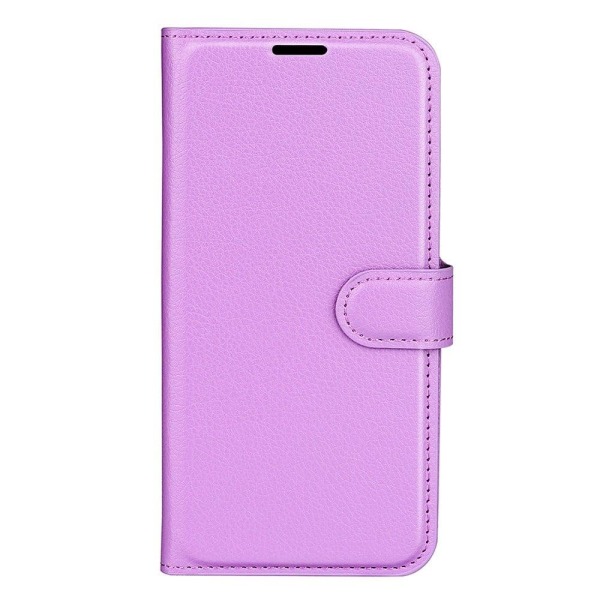 Classic Motorola Moto G (2022) flip kuoret - Violetti Purple