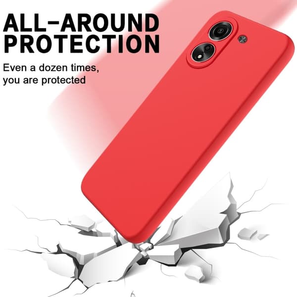 Matt Xiaomi Redmi 13C / Xiaomi Poco C65 skal av flytande silikon - Grön Grön