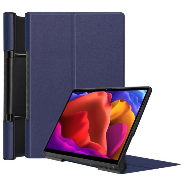 Lenovo Yoga 13 PU leather flip case with kickstand - Blue Blå