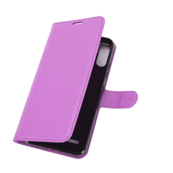Classic LG K22 flip etui - lilla Purple