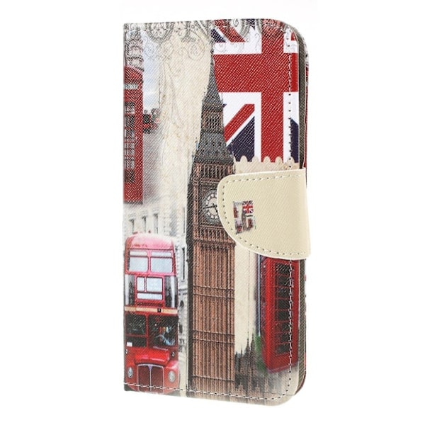 Wonderland Samsung Galaxy M20 etui - London Elementer Multicolor