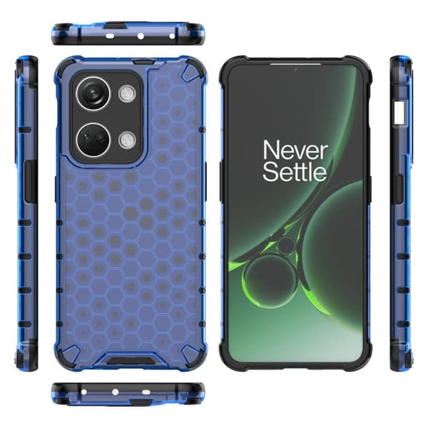 Bofink Honeycomb OnePlus Ace 2v / Nord 3 Suojakotelo - Sininen Blue