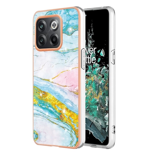 Marble OnePlus Ace Pro / 10t Suojakotelo - Green Color Mix Green