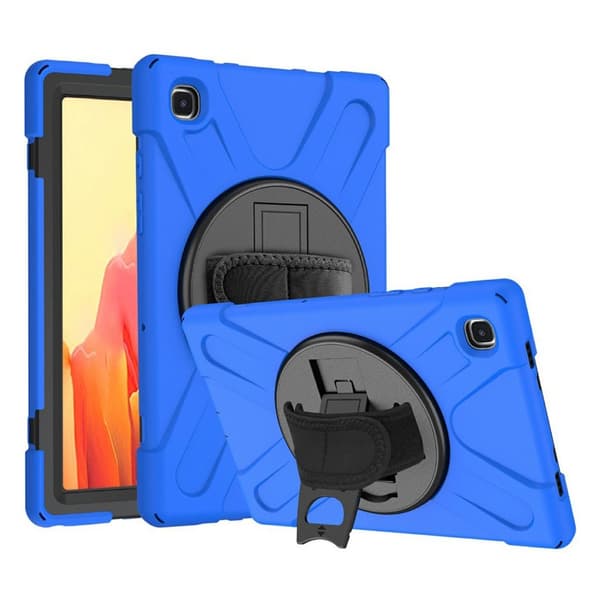 Samsung Galaxy Tab A7 10.4 (2020) 360-graders Silikon Combo Etui - Blå Blue