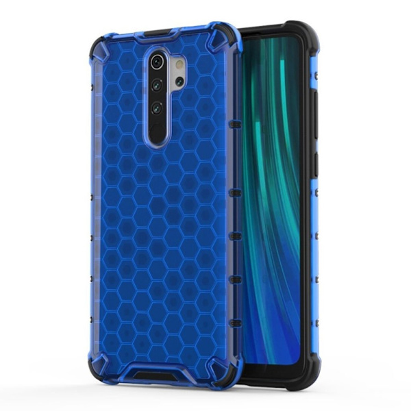 Bofink Honeycomb Xiaomi Redmi Note 8 Pro deksel - Blå Blue