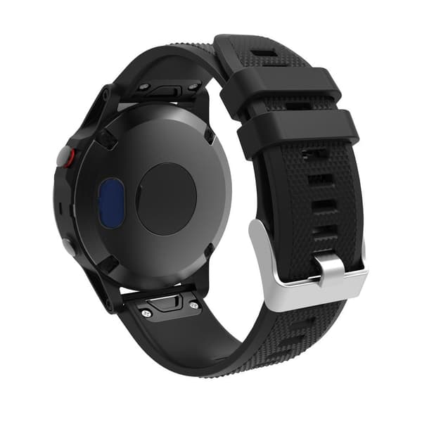 Garmin Fenix 5S / 5 / 5X dammskyddsplugg i silikon - Mörkblå Blå