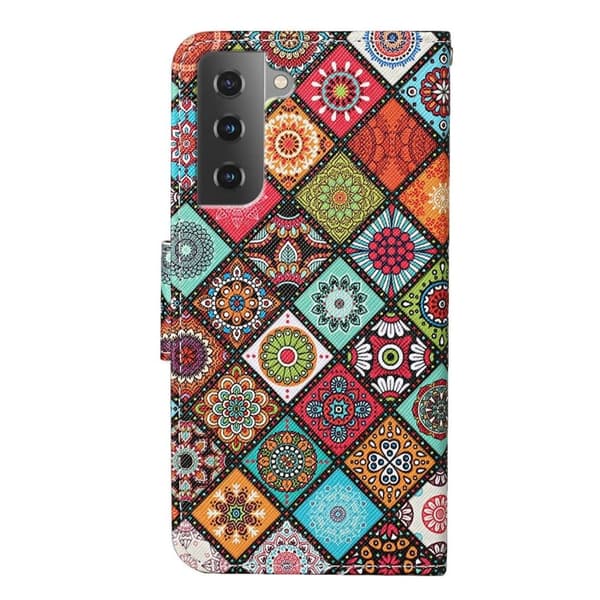 Wonderland Samsung Galaxy S23 Plus Flippetui - Ethnic Style Multicolor