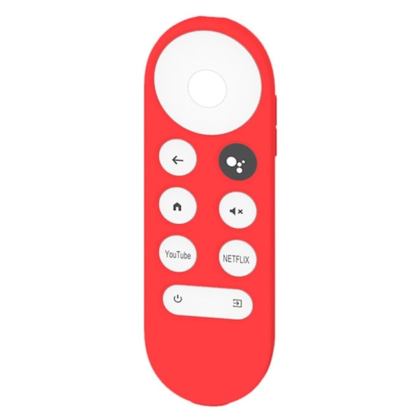 Google Chromecast 2020 TV X-stil silikoneovertræk - Rød Red
