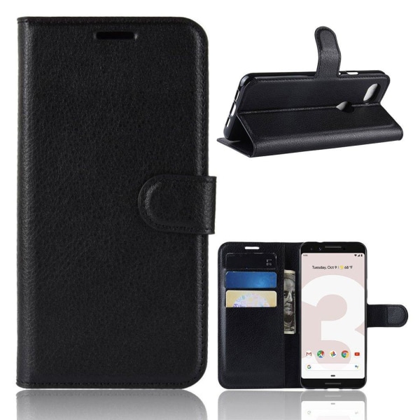 Classic Google Pixel 3a etui - Sort Black