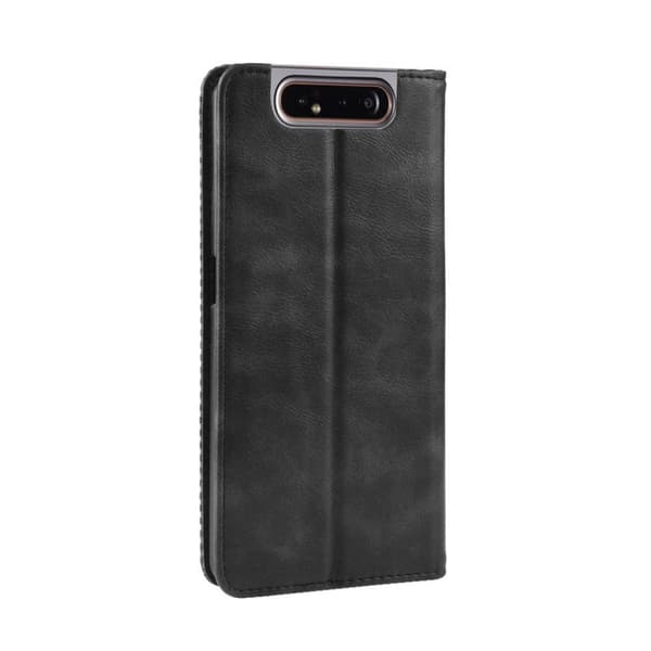 Bofink Vintage Samsung Galaxy A80 etui - Svart Black