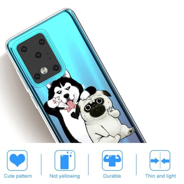 Deco Samsung Galaxy S20 Ultra cover - Hund White