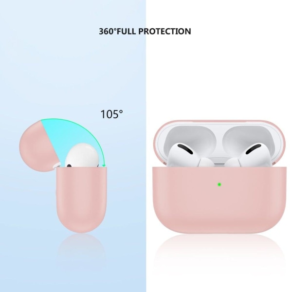 AirPods 3 simple silicone case - Light Pink Pink