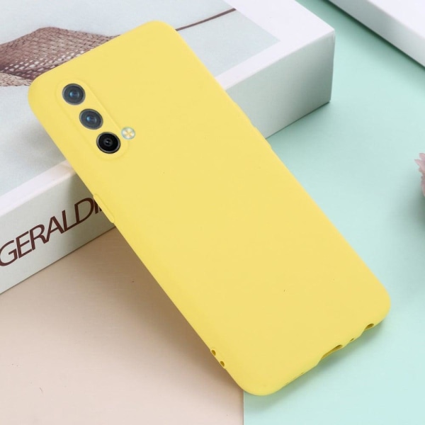 Matta nestesilikoninen kuori OnePlus Nord CE 5G - Keltainen Yellow