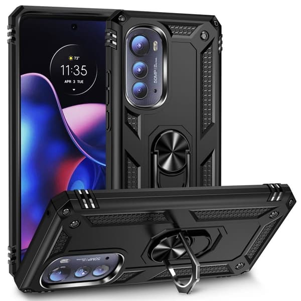 Bofink Combat Motorola Moto Edge 2022 Etui - Sort Black