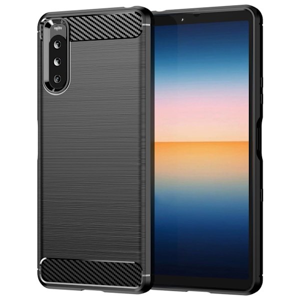Carbon Flex Etui Sony Xperia 10 III Lite / 10 Iii - Sort Black