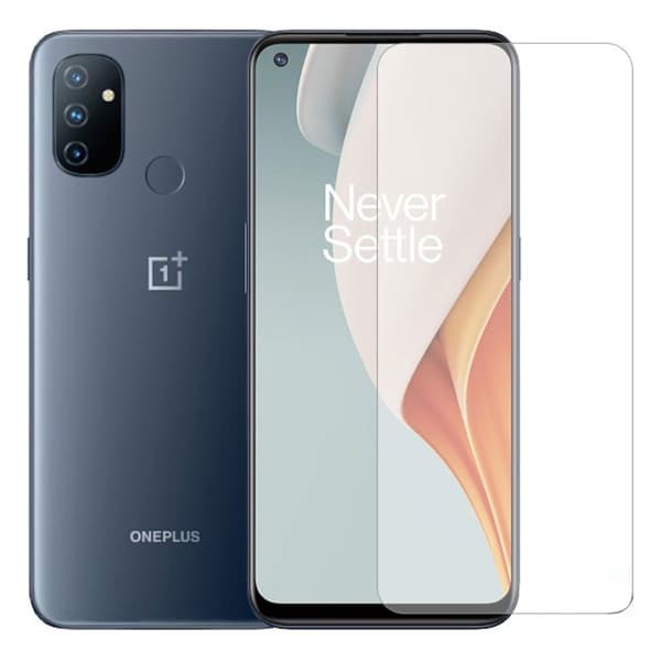 0.3mm härdat glas OnePlus Nord N100 skärmskydd Transparent