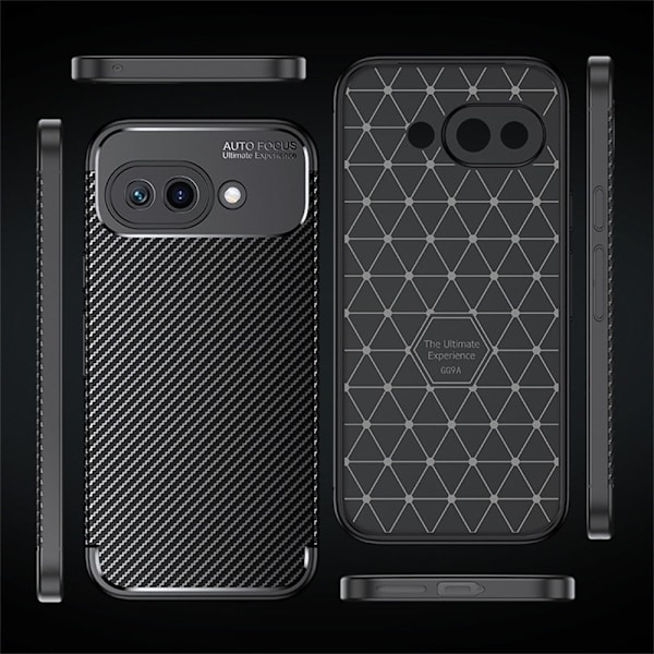 Carbon Shield Google Pixel 9a cover - Gennemsigtig Transparent
