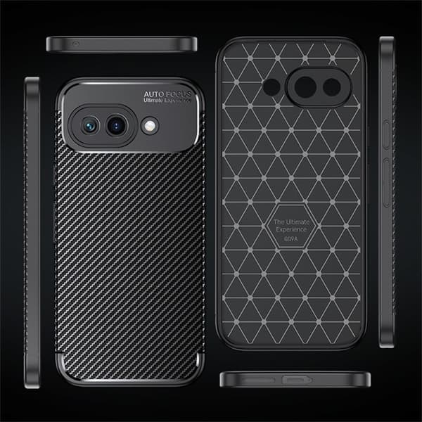 Carbon Shield Google Pixel 9a skal - Genomskinlig Transparent
