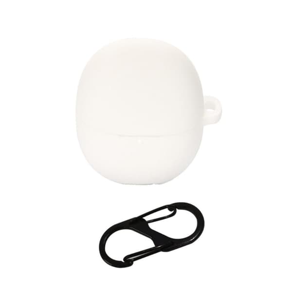 Xiaomi Redmi Buds 4 silikondeksel med spenne - Hvit White