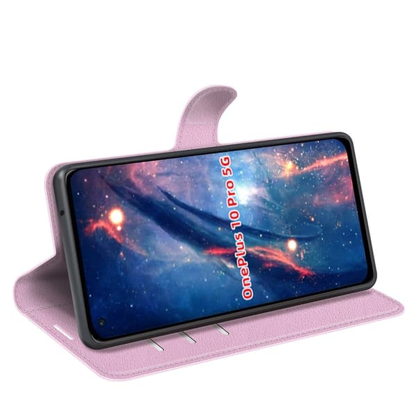 Classic OnePlus 10 Pro Flippetui - Rosa Pink