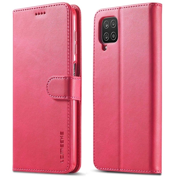 LC.IMEEKE Samsung Galaxy M53 5G flip case - Punainen Red