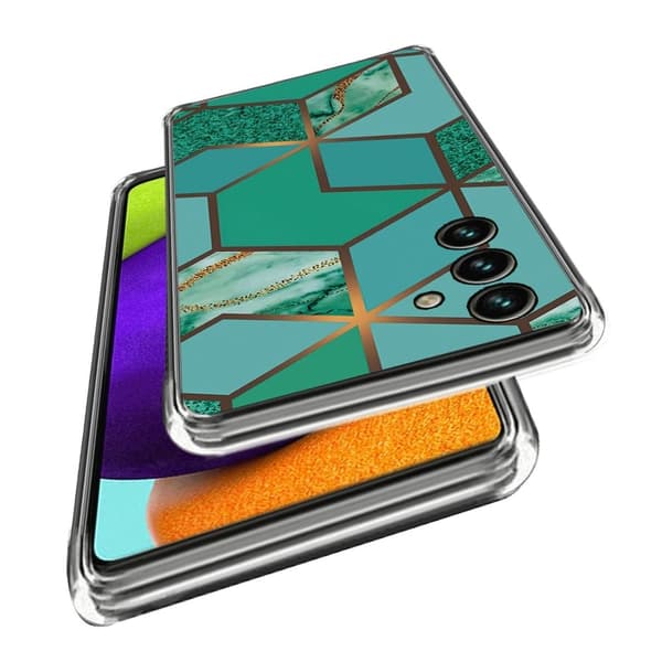 Marble design Samsung Galaxy S23 kotelot - Tyyli E Multicolor