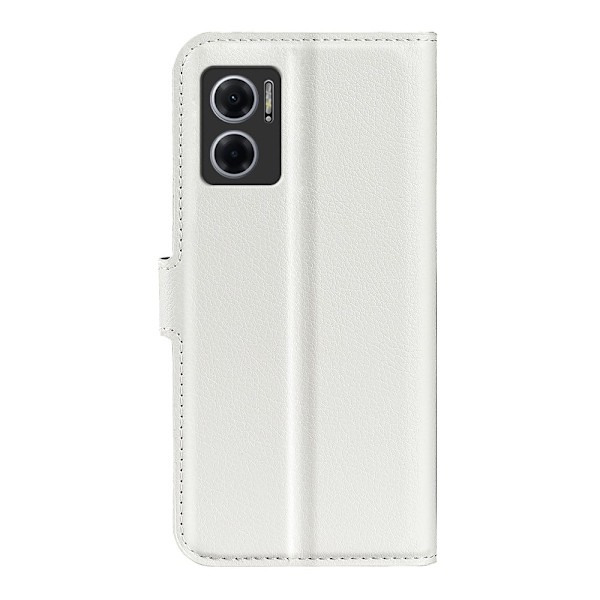 Klassisk Xiaomi Redmi Note 11E flip etui - Hvid White