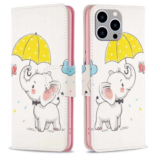 Wonderland iPhone 14 Pro Max fodral -Rosa Rosa