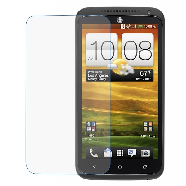 HTC One X Displayskydd (5 Stycken) Transparent
