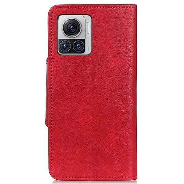 Alpha Motorola Edge 30 Ultra / X30 Pro Läppäkotelo - Punainen Red