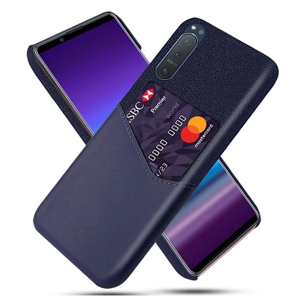 Bofink Sony Xperia 5 Ii Card Cover - Blå Blue