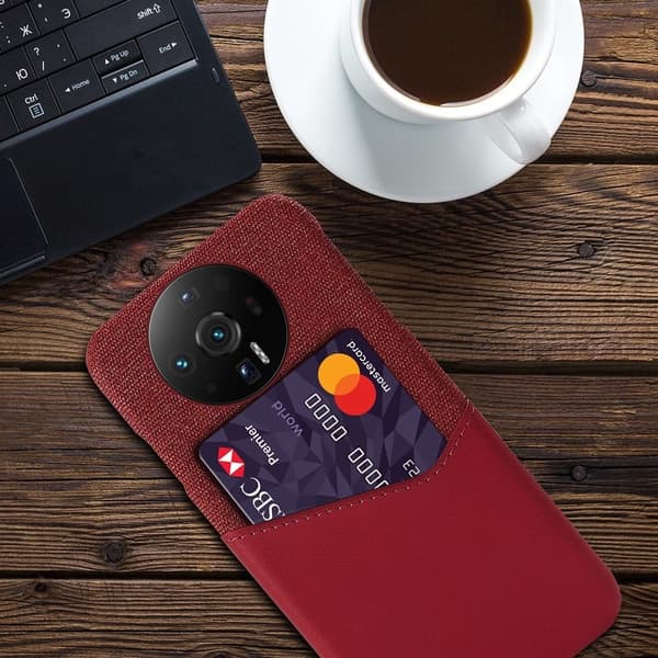 Bofink Xiaomi 12S Ultra kortdeksel - Rød Red