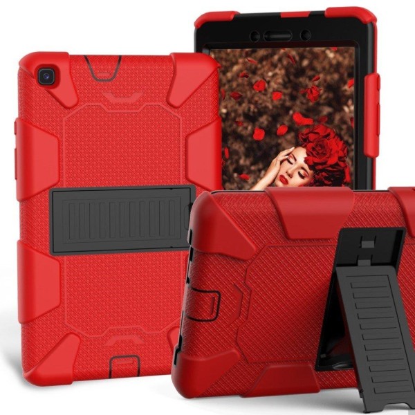 Samsung Galaxy Tab A 8.0 (2019) dual color durable silicone case Red