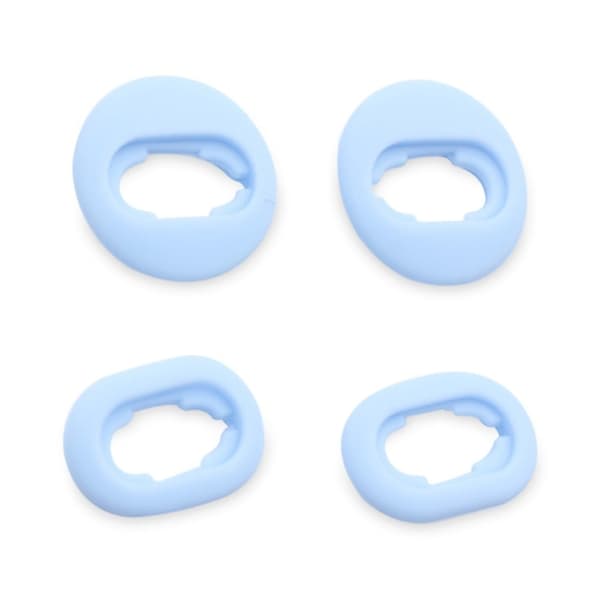 2 Pairs Samsung Buds Live silicone earbuds - Blue Blue
