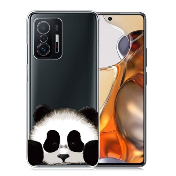 Marmormotiv Xiaomi 11T skal - Söt Panda multifärg