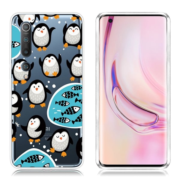 Deco Xiaomi Mi 10 Pro skal - Pingvin multifärg