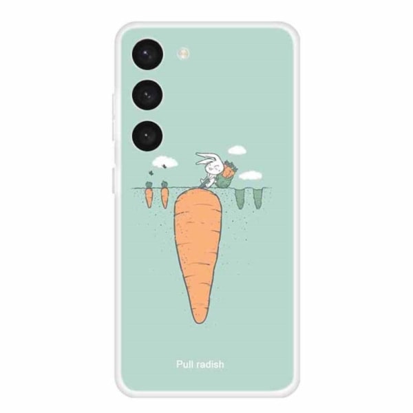 Deco Samsung Galaxy S23 Etui - Kanin Green