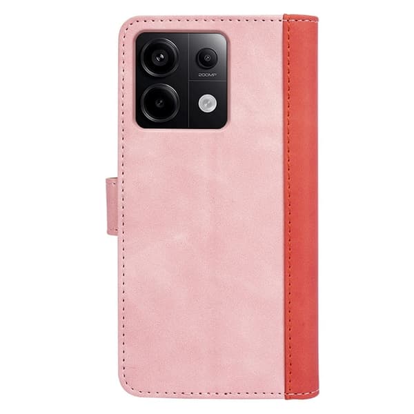 Tofarget lærdeksel for Xiaomi Redmi Note 13 Pro 5G  - Rosa Pink