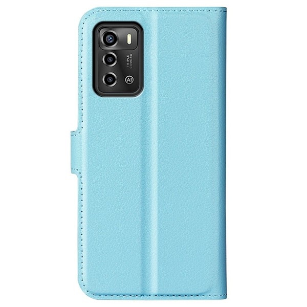 Classic ZTE Blade A72 Läppäkotelo - Sininen Blue