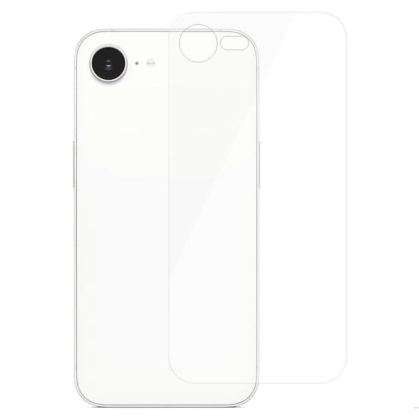 0.3mm härdat glas iPhone 16e skärmskydd Transparent