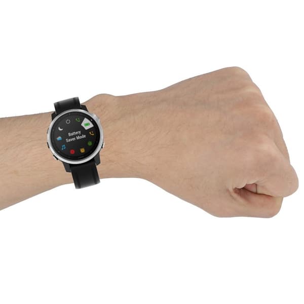 Garmin Fenix 6S kestävä ranneke - Musta Black