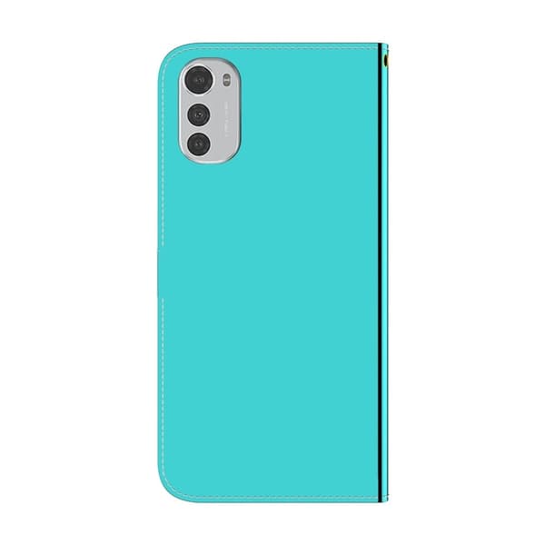 Mirror Motorola Moto E32 flip case - Syaani Green