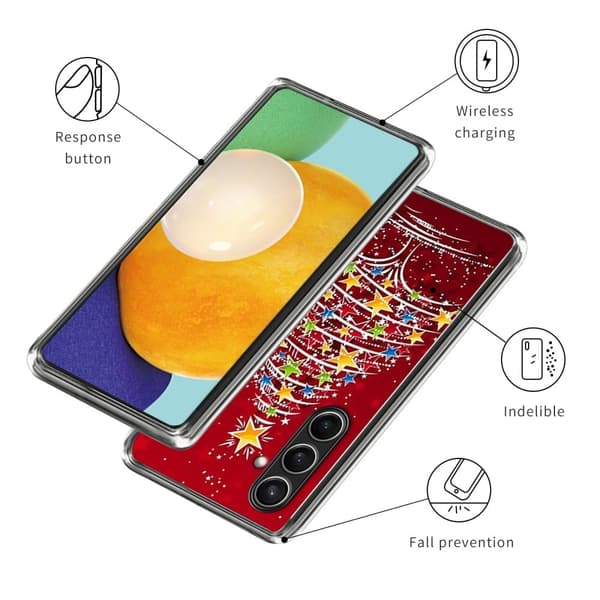 Vibe Samsung Galaxy S24 FE skal - Stil F Röd
