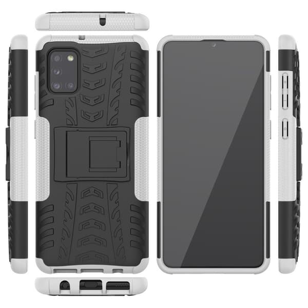 Offroad Samsung Galaxy A31 skal - Vit Vit