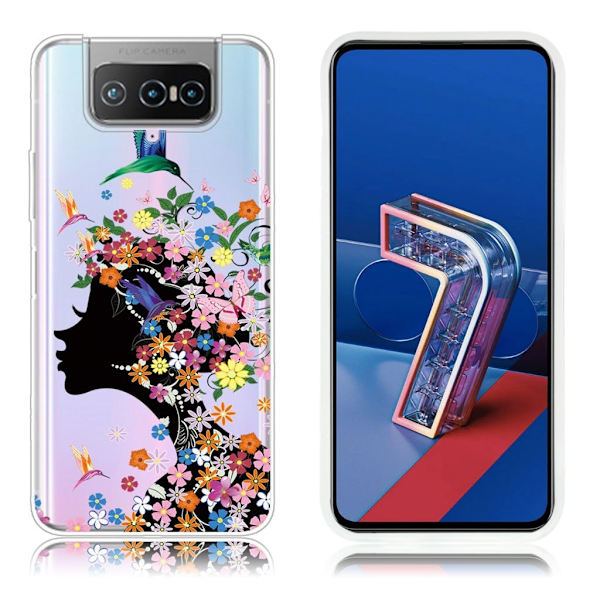 Deco Asus Zenfone 7 Pro skal - Skönhet multifärg