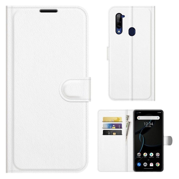 Klassisk ZTE Libero 5G flip etui - Hvid White