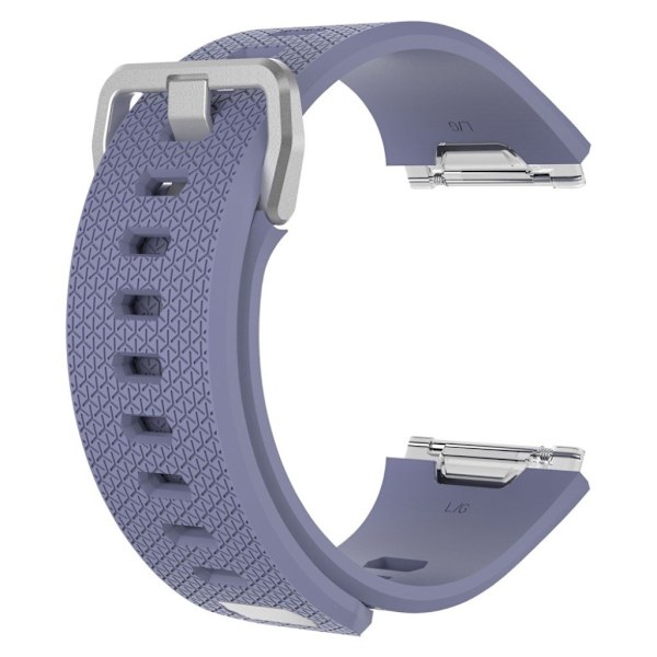 Fitbit Ionic erstatningsrem i silikone - Lilla Purple